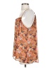 Daytrip 100% Polyester Orange Sleeveless Blouse Size S - photo 5
