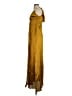ASOS 100% Polyester Gold Casual Dress Size XXS - photo 5