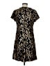 Jessica Simpson 100% Polyester Paisley Black Cocktail Dress Size 8 - photo 2