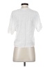 Max Studio White Short Sleeve Blouse Size XS - photo 2