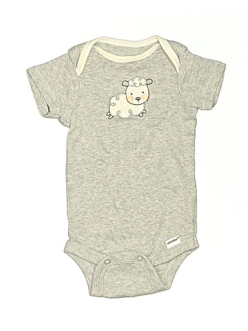 Gerber Organic Short Sleeve Onesie (view 1)