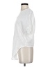 Max Studio White Short Sleeve Blouse Size XS - photo 5