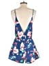 NLW 100% Pima Cotton Tropical Blue Romper Size S - photo 2