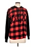 Ambiance 100% Cotton Plaid Red Pullover Sweater Size L - photo 1
