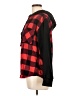 Ambiance 100% Cotton Plaid Red Pullover Sweater Size L - photo 5