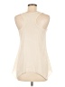 Julie's Closet 100% Polyester Ivory Sleeveless Blouse Size M - photo 2