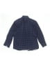 Lamasini Polka Dots Blue Long Sleeve Button-Down Shirt Size 8 - photo 2