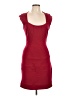 Bebe Burgundy Cocktail Dress Size L - photo 1