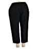 Alfred Dunner 100% Polyester Solid Black Casual Pants Size 22W - photo 2