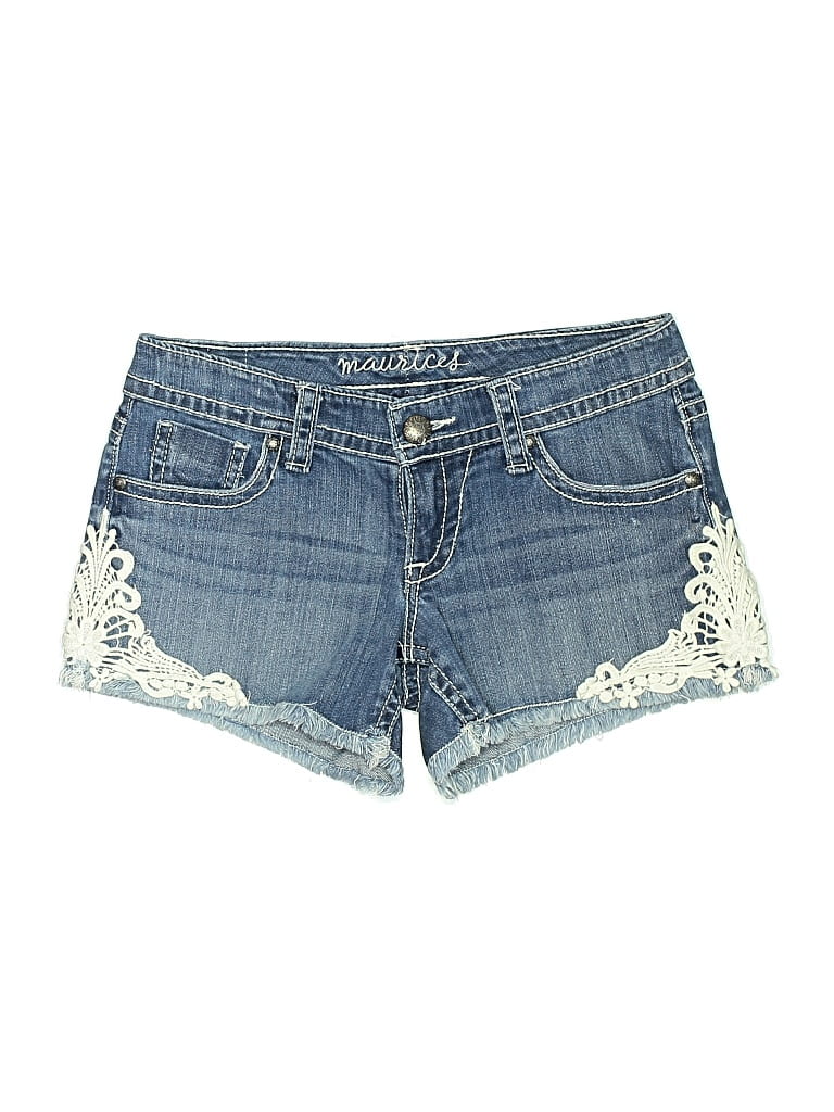 Pre-owned Maurices Denim Shorts In Blue