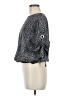 MICHAEL Michael Kors Gray 3/4 Sleeve Blouse Size M - photo 5