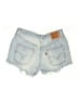 Levi's Blue Denim Shorts Size 26 waist - photo 2