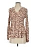 Knox Rose 100% Rayon Brown Long Sleeve Henley Size XXS - photo 1