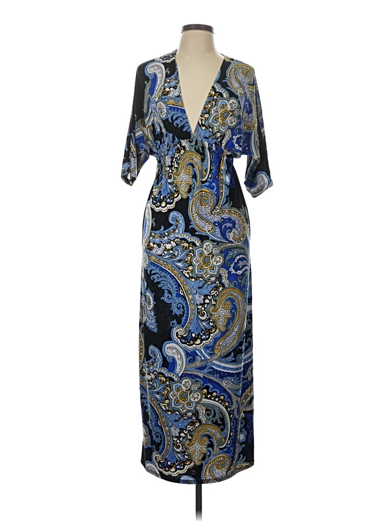 Pre-owned 5th & Love Casual Dress In Blue