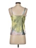 Spoon 100% Polyester Teal Tank Top Size S - photo 2