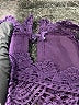 Shein 100% Polyester Purple Sleeveless Blouse Size 6 - photo 7