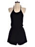 Lucy Paris 100% Polyester Solid Black Romper Size S - photo 1