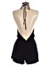 Lucy Paris 100% Polyester Solid Black Romper Size S - photo 2