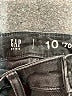 Gap Kids 100% Cotton Black Jeans Size 10 - photo 3
