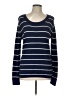 SO Stripes Blue Pullover Sweater Size L - photo 1