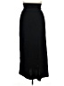 Lily White Solid Black Formal Skirt Size XL - photo 2