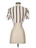 Forever 21 Silver Short Sleeve Blouse Size S - photo 2