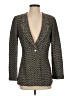 St. John Chevron-herringbone Gold Blazer Size 4 - photo 1
