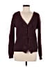 Shein 100% Polyester Burgundy Cardigan Size 4 - photo 1