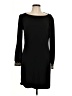Maggy L Black Long Sleeve Top Size 10 - photo 1