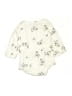 Shein Ivory Long Sleeve Onesie Size 0-3 mo - photo 2