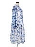 Tolani Print Blue Casual Dress Size M - photo 4