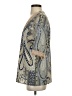 Unbranded 100% Polyester Paisley Blue 3/4 Sleeve Blouse Size S - photo 5
