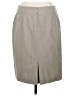 Casual Corner Solid Gray Formal Skirt Size 8 - photo 2