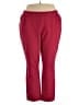 Catherines Red Casual Pants Size 3X - photo 1
