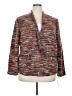 Roz & Ali Tweed Red Blazer Size 2X - photo 1