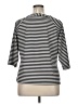 Venezia Stripes Black 3/4 Sleeve Top Size 14 - 16 Plus - photo 2