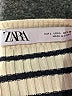 Zara Ivory Short Sleeve Top Size L - photo 7