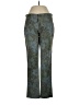 Gap Print Green Jeans Size 0 - photo 1