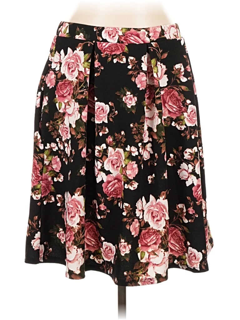 Pre-owned Piphany Casual Skirt In Black