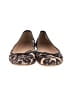 J.Crew Animal Print Brown Tan Flats Size 8 - photo 2
