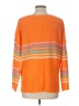 Assorted Brands Color Block Orange Pullover Sweater Size L - photo 2