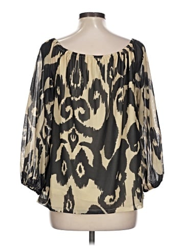 G by Giuliana Rancic 3/4 Sleeve Blouse (view 2)