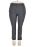 Roz & Ali Houndstooth Gray Casual Pants Size 20 - photo 1