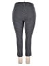 Roz & Ali Houndstooth Gray Casual Pants Size 20 - photo 2
