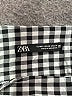 Zara Checkered-gingham Blue Casual Skirt Size XS - photo 4