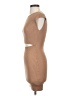 Wilfred Solid Tan Cocktail Dress Size S - photo 5