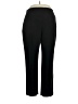 Sag Harbor Solid Black Dress Pants Size 16 - photo 1