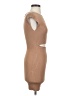Wilfred Solid Tan Cocktail Dress Size S - photo 4