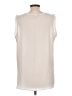 Joe Fresh Ivory Sleeveless Blouse Size L - photo 2