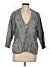 Assorted Brands 100% Cotton Gray 3/4 Sleeve Blouse Size L - photo 1